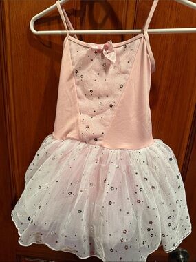 Girls Pink Sparkle Tulle Ballet Costume by